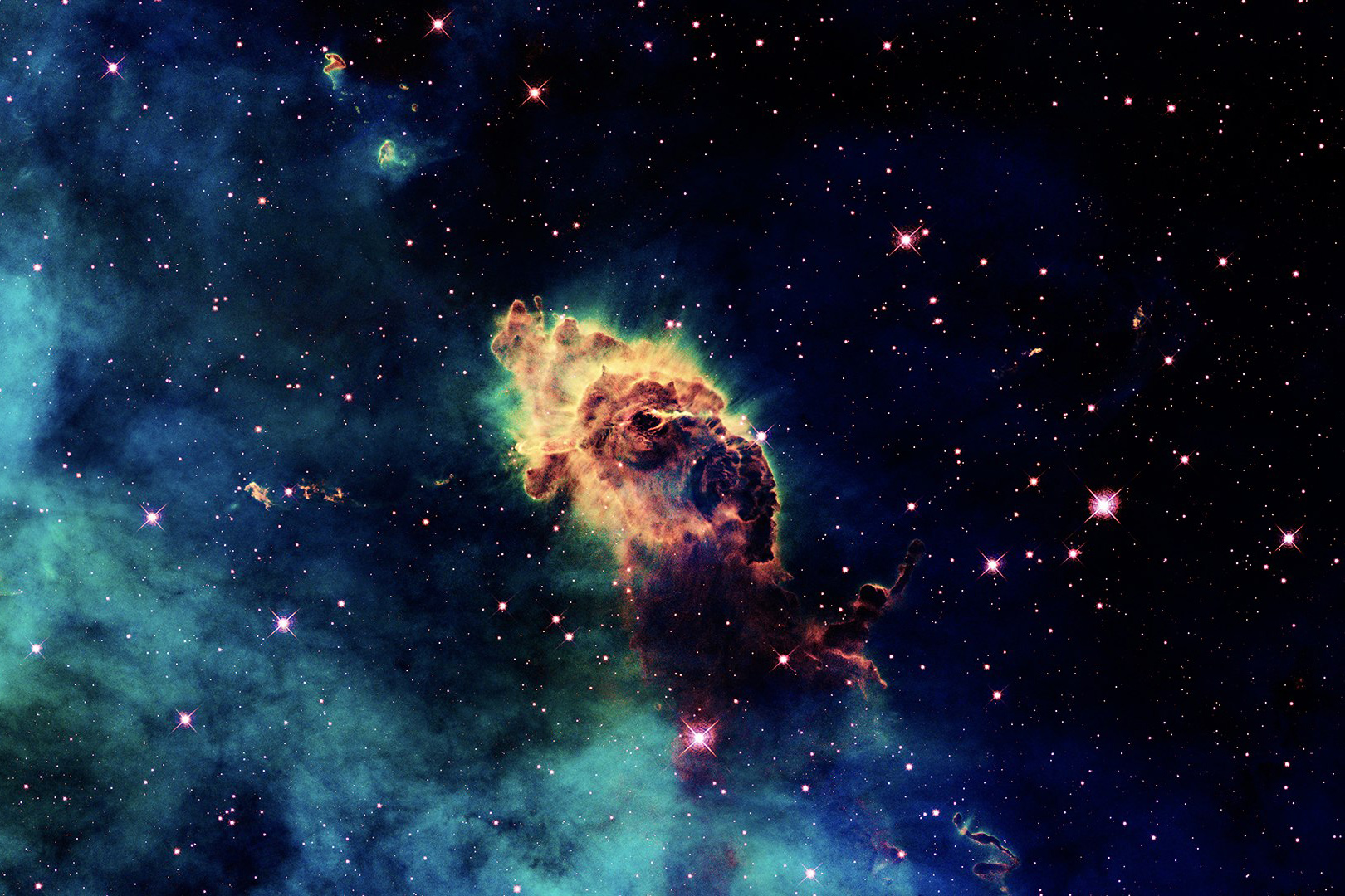 Туманность Киля, она же NGC 3372