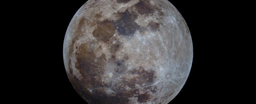 Большое фото луны в высоком разрешении. (11406х6416)