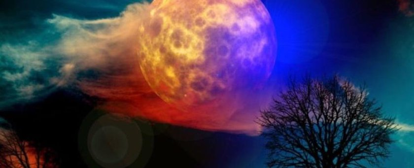 Новое видео: Луна 31 января 2018 года, голубая луна, кровавая луна, лунное затмение