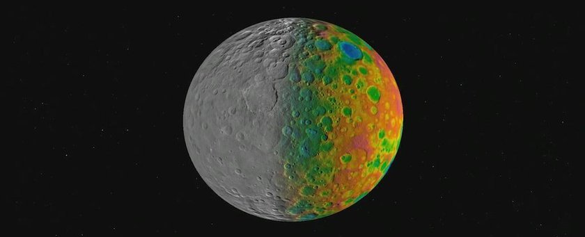 Новости науки: Дело о пропавших крупных кратерах Цереры.