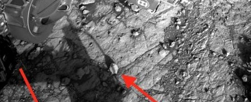 На недавних фотографиях с Марса видны морские раковины