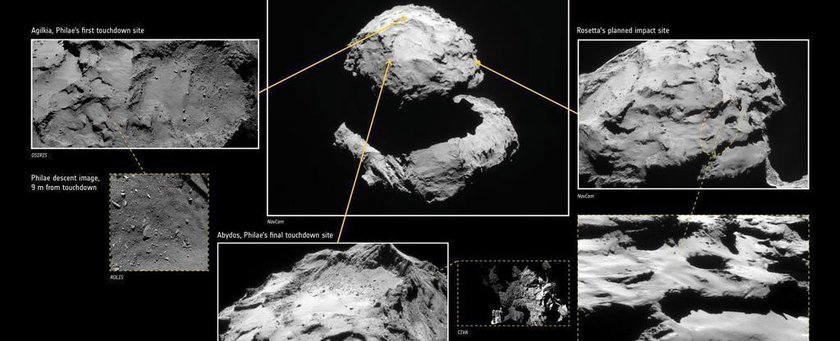 Новости науки: Историческая миссия ЕКА Розетта (Rosetta) завершилась.