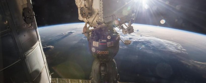 Новости космонавтики: Космический корабль Союз МС-03 доставил юбилейную 50-ую миссию на МКС.