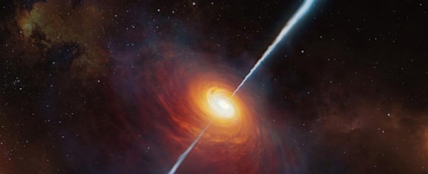 Столкновения галактик раскрывают тайны квазаров